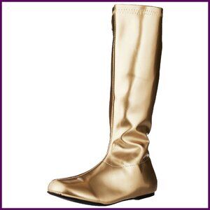 Knee-High Costume Boots 100% Polyurethane Synthetic Sole 14.75" Shaft